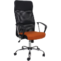 Офисное кресло F-63 Black Orange