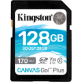 Kingston SDXC Canvas Go Plus 128 GB