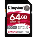 Kingston SDXC Canvas React Plus 64 GB