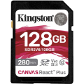 Kingston SDXC Canvas React Plus V60 128 GB