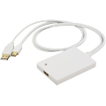 LMP Mini-DisplayPort & USB Audio to HDMI Adapter