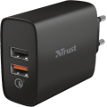 Trust Qmax 30W Ultra-Fast Dual USB Wall Charger
