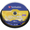 Verbatim DVD+RW Matt Silver